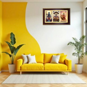 Shiva-Vishnu-Durga Photo Frame 14x10 Inch | Glossy Maroon Polystyrene Frame | Divine Wall & Table Decor | Temple Decoration & Gift Item (Pack Of 1) (F21350) Shiva-Vishnu-Durga Photo Frame 14x10 Inch | Glossy Maroon Polystyrene Frame | Divine Wall & Table Decor | Temple Decoration & Gift Item (Pack Of 1) (F21350)