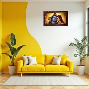 Lord Shiva Parvti Photo Frame 8x4 Inch | Glossy Maroon Polystyrene Frame | Divine Wall & Table Decor | Temple Decoration & Gift Item (Pack Of 1) (F20124) Lord Shiva Parvti Photo Frame 8x4 Inch | Glossy Maroon Polystyrene Frame | Divine Wall & Table Decor | Temple Decoration & Gift Item (Pack Of 1) (F20124)