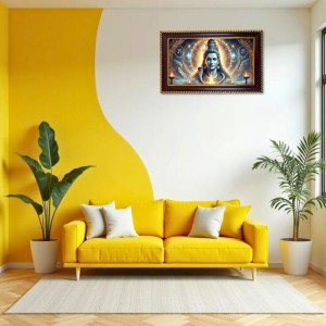 Lord Shiva Photo Frame 10x6 Inch | Glossy Maroon Polystyrene Frame | Divine Wall & Table Decor | Temple Decoration & Gift Item (Pack Of 1) (F20703) Lord Shiva Photo Frame 10x6 Inch | Glossy Maroon Polystyrene Frame | Divine Wall & Table Decor | Temple Decoration & Gift Item (Pack Of 1) (F20703)