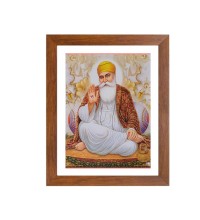 Guru Nanak Dev Ji Colored Photo | Divine Sikh Wall Art| High-Quality Print | Perfect for Home or Office DÃ©cor | Devotional art