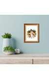 Colored Krishna with Herd of Cows |Beautiful Handcrafted Spiritual Art Print |Divine Home DÃ©cor |Ideal for Puja Room and Religious Altars