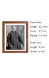 Classic Bankim Chandra Black and White Photo |High-Quality Monochrome Portrait of Renowned Bengali Writer |Timeless Wall Art for Home, Office, or Gallery| Ideal Gift for Literature Enthusiasts