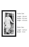 Netaji Subhas Chandra Bose Black & White Photograph |Historical Wall Art| High-Quality Print| Ideal for Home or Office Decor