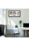 Biplabi Khudiram Bose, Master Da Surya Sen and Sahid Bhagat Singh three black and white Photos in One Frame | Indian Freedom Fighters Wall Art | Photos for wall and table top