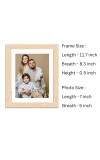 Colored Family Photo of Father, Mother, and Son |Family Portrait Wall Art| Perfect for Home Decor & Family Keepsake