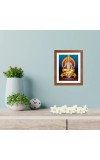 Colored Photo of Surya Dev - Hindu Sun God | Spiritual Wall Art for Home & Temple | Divine Blessings & Energy | Premium Quality Print