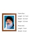 Bhagwan Rajneesh (Osho) color Photo | Spiritual Guru Portrait | Enlightened Master Wall Art | High-Quality Print | Meditation and Yoga Decor