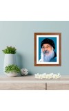 Bhagwan Rajneesh (Osho) color Photo | Spiritual Guru Portrait | Enlightened Master Wall Art | High-Quality Print | Meditation and Yoga Decor