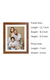 Colored Family Photo of Father, Mother, and Son |Family Portrait Wall Art| Perfect for Home Decor & Family Keepsake