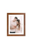 Colored Photo of New Parents with Newborn Baby | Heartwarming Family Portrait | High-Quality Print | Perfect for Nursery and Home Decor