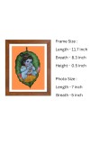 Colored Photo of Bal Gopal | Divine Child Krishna Wall Art | Spiritual Decor for Home & Temple | High-Quality Print