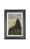 Triambkeshwar Temple Photo - Brown Color Frame, 10x14 Inch | Premium Quality Print |  Perfect for Home and Office Wall Decoration