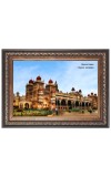 Mysore Palace Photo  Photo - Brown Color Frame, 10x14 Inch | Premium Quality Print |  Perfect for Home and Office Wall Decoration