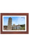 Ramnathi Temple Photo - Brown Color Frame, 10x14 Inch | Premium Quality Print |  Perfect for Home and Office Wall Decoration