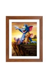 AI Funny AI Funny Tom & Jerry Art Picture for Kids Art Picture for Kids - 10x14 inches, Brown Color - Perfect Wall Decor for Children's Room AI Funny AI Funny Tom & Jerry Art Picture for Kids Art Picture for Kids - 10x14 inches, Brown Color - Perfect Wall Decor for Children's Room