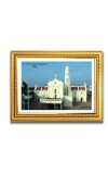 St. Francis Xavier Church Church Photo Frame, 10x14 Inches Beautiful Elegant Framed Wall Art of Iconic Cathedral