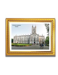 St Paul Church Church Photo Frame, 10x14 Inches Beautiful Elegant Framed Wall Art of Iconic Cathedral