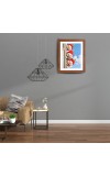 AI Funny AI Funny Cute Duck Art Picture for Kids Art Picture for Kids - 10x14 inches, Brown Color - Perfect Wall Decor for Children's Room