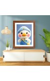 AI Funny AI Funny Cute Duck Art Picture for Kids Art Picture for Kids - 10x14 inches, Brown Color - Perfect Wall Decor for Children's Room AI Funny AI Funny Cute Duck Art Picture for Kids Art Picture for Kids - 10x14 inches, Brown Color - Perfect Wall Decor for Children's Room