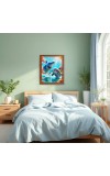AI Funny AI Funny Dolphin Fish Art Picture for Kids Art Picture for Kids - 10x14 inches, Brown Color - Perfect Wall Decor for Children's Room AI Funny AI Funny Dolphin Fish Art Picture for Kids Art Picture for Kids - 10x14 inches, Brown Color - Perfect Wall Decor for Children's Room