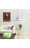 AI Funny AI Funny KId Art Picture for Kids Art Picture for Kids - 10x14 inches, Brown Color - Perfect Wall Decor for Children's Room