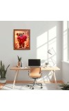 AI Funny AI Funny Teddy bear  Art Picture for Kids Art Picture for Kids - 10x14 inches, Brown Color - Perfect Wall Decor for Children's Room