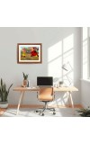 AI Funny AI Funny Motu patlu  Art Picture for Kids Art Picture for Kids - 10x14 inches, Brown Color - Perfect Wall Decor for Children's Room