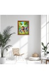 AI Funny AI Funny Lion and elephant & birds Art Picture for Kids Art Picture for Kids - 10x14 inches, Brown Color - Perfect Wall Decor for Children's Room AI Funny AI Funny Lion and elephant & birds Art Picture for Kids Art Picture for Kids - 10x14 inches, Brown Color - Perfect Wall Decor for Children's Room