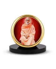 Car Dashboard/Table Top Sree Narayana Guru Metal Golden Photo Stand – 2x2 Inches, Compact & Stylish Spiritual Display For Car, Home & Office (Pack Of 1) (F24560) Car Dashboard/Table Top Sree Narayana Guru Metal Golden Photo Stand – 2x2 Inches, Compact & Stylish Spiritual Display For Car, Home & Office (Pack Of 1) (F24560)