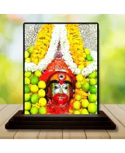 Car Dashboard Hanuman Wooden Photo Stand Ã¢â‚¬â€œ 3x4 Inches, Compact & Stylish Spiritual Display For Car, Home & Office (Pack Of 1) (F48668)