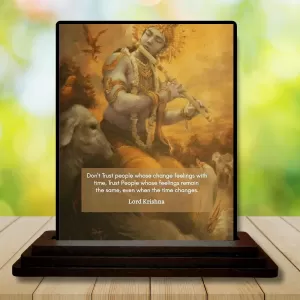 Car Dashboard Lord Shree Krishna Wooden Photo Stand – 3x4 Inches, Compact & Stylish Spiritual Display For Car, Home & Office (Pack Of 1) (F49196) Car Dashboard Lord Shree Krishna Wooden Photo Stand – 3x4 Inches, Compact & Stylish Spiritual Display For Car, Home & Office (Pack Of 1) (F49196)