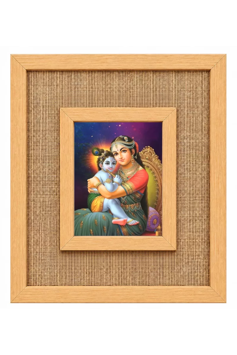 Yashoda Laminated Jute Wall Photo Frame, 14 X 16 Inch (F174009)