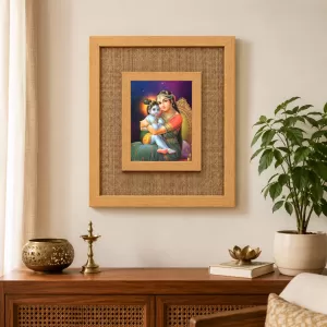 Yashoda Laminated Jute Wall Photo Frame, 14 X 16 Inch (F174009) Yashoda Laminated Jute Wall Photo Frame, 14 X 16 Inch (F174009)