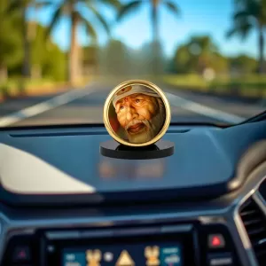 Car Dashboard/Table Top Shirdi Sai Baba Metal Golden Photo Stand – 2x2 Inches, Compact & Stylish Spiritual Display For Car, Home & Office (Pack Of 1) (F24509) Car Dashboard/Table Top Shirdi Sai Baba Metal Golden Photo Stand – 2x2 Inches, Compact & Stylish Spiritual Display For Car, Home & Office (Pack Of 1) (F24509)