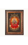 Sri Khatu Shyam Color Photo frame 10x14 Inch - Vibrant Religious Wall Art for Home ,Office Decor,Temple Decoration and Gifting.
