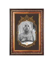 Sri Anukul Chandra Thakur Color Photo frame 10x14 Inch - Vibrant Religious Wall Art for Home ,Office Decor,Temple Decoration and Gifting.