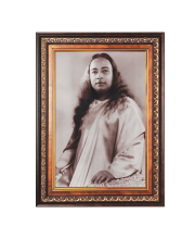 Sri Paramahansa Yogananda Color Photo frame 10x14 Inch - Vibrant Religious Wall Art for Home ,Office Decor,Temple Decoration and Gifting.