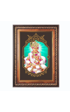 Sri Swaminarayan Color Photo frame 10x14 Inch - Vibrant Religious Wall Art for Home ,Office Decor,Temple Decoration and Gifting.