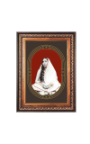 Sri Maa Sarada Devi Color Photo frame 10x14 Inch - Vibrant Religious Wall Art for Home ,Office Decor,Temple Decoration and Gifting.