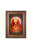 Shri Maa Kali Color Photo frame 10x14 Inch - Vibrant Religious Wall Art for Home ,Office Decor,Temple Decoration and Gifting.
