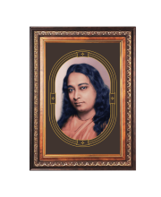 Sri Paramahansa Yogananda Color Photo frame 10x14 Inch - Vibrant Religious Wall Art for Home ,Office Decor,Temple Decoration and Gifting.