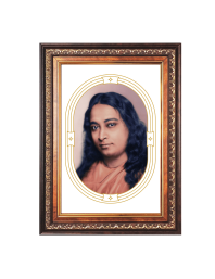 Sri Paramahansa Yogananda Color Photo frame 10x14 Inch - Vibrant Religious Wall Art for Home ,Office Decor,Temple Decoration and Gifting.