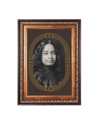 Sri Paramahansa Yogananda Color Photo frame 10x14 Inch - Vibrant Religious Wall Art for Home ,Office Decor,Temple Decoration and Gifting.