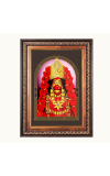Sri Maa Kali Color Photo frame 10x14 Inch - Vibrant Religious Wall Art for Home ,Office Decor,Temple Decoration and Gifting.