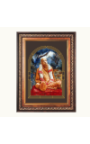 Shri Swami Prabhupada Color Photo frame 10x14 Inch - Vibrant Religious Wall Art for Home ,Office Decor,Temple Decoration and Gifting.
