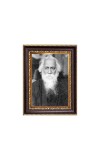 Rabindranath Tagore Digital Print Photo 6.7x8.7 inches - Vibrant Religious Desk And Wall Art for Home , Office and Temple Decor and Gifting.