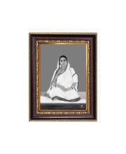 Sri Boro Maa Digital Print Photo 6.7x8.7 inches - Vibrant Religious Desk And Wall Art for Home , Office and Temple Decor and Gifting.