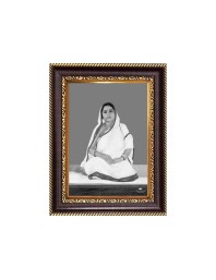 Sri Boro Maa Digital Print Photo 6.7x8.7 inches - Vibrant Religious Desk And Wall Art for Home , Office and Temple Decor and Gifting.