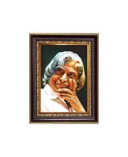 Dr. A. P. J. Abdul Kalam Digital Print Photo 6.7x8.7 inches - Vibrant Religious Desk And Wall Art for Home , Office and Temple Decor and Gifting.