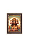Sri Hanuman Digital Print Photo 6.7x8.7 inches - Vibrant Religious Desk And Wall Art for Home , Office and Temple Decor and Gifting.